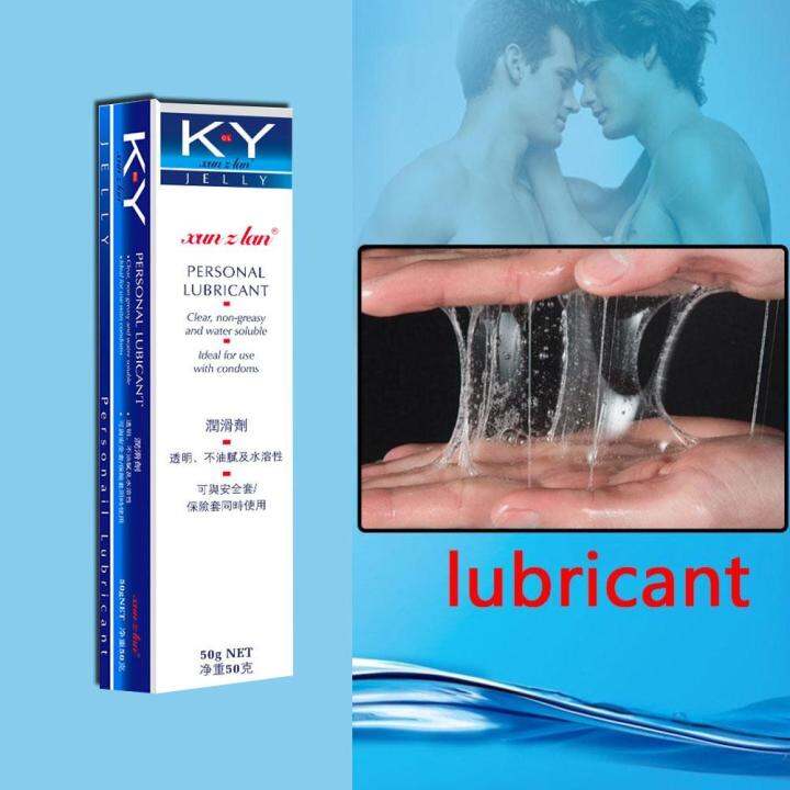 Lubricating Gel Water Soluble Lubricant Transparent Non Grease Sex