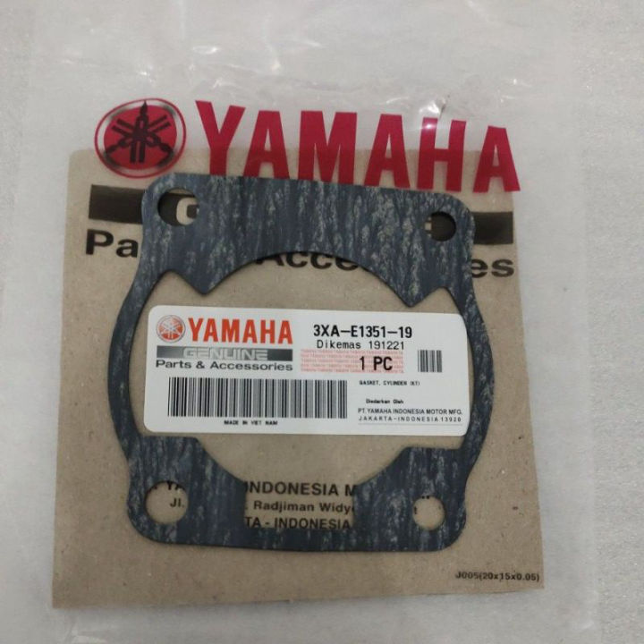 Gasket Perpak Paking Packing Blok Seher Bagian Bawah Kertas YAMAHA FIZR