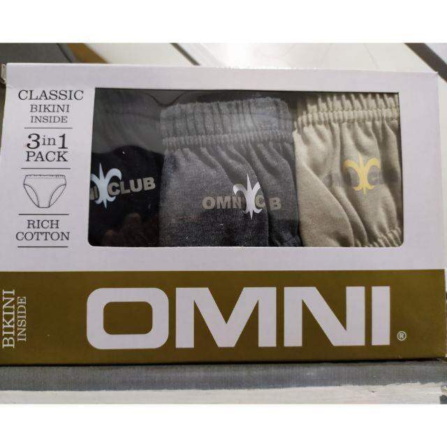 3pc Omni By So En Classic Bikini Men S Brief Lazada PH