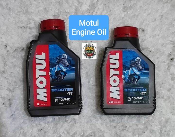 Motul 800ml 1litter Engine Oil Scooter 10W 40 Lazada PH