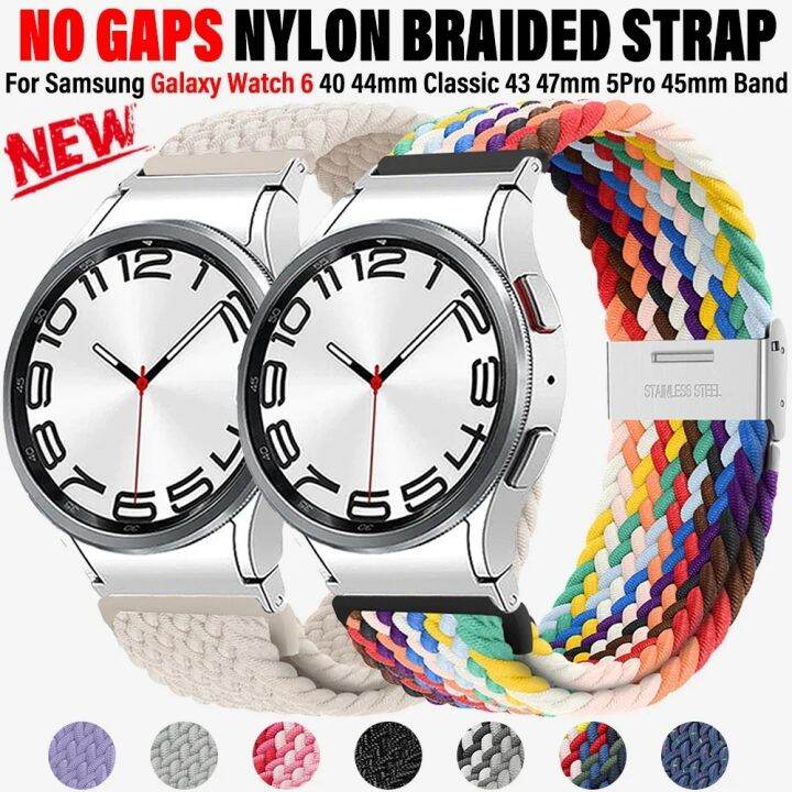 Mm Band For Samsung Galaxy Watch Classic Mm Mm No Gaps Nylon