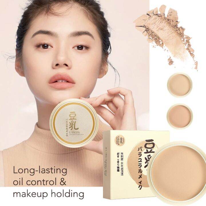 SHINE STAR Bedak Padat Korea Linqin Waterproof Images Powder Sadoer