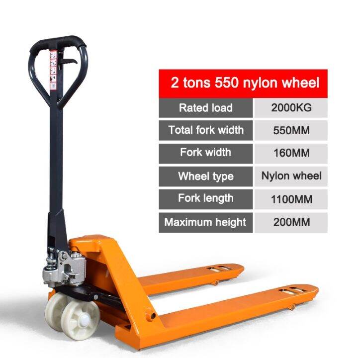 Nexa Hydraulic Pallet Truck Ton Capacity Hand Pallet Truck Forklift