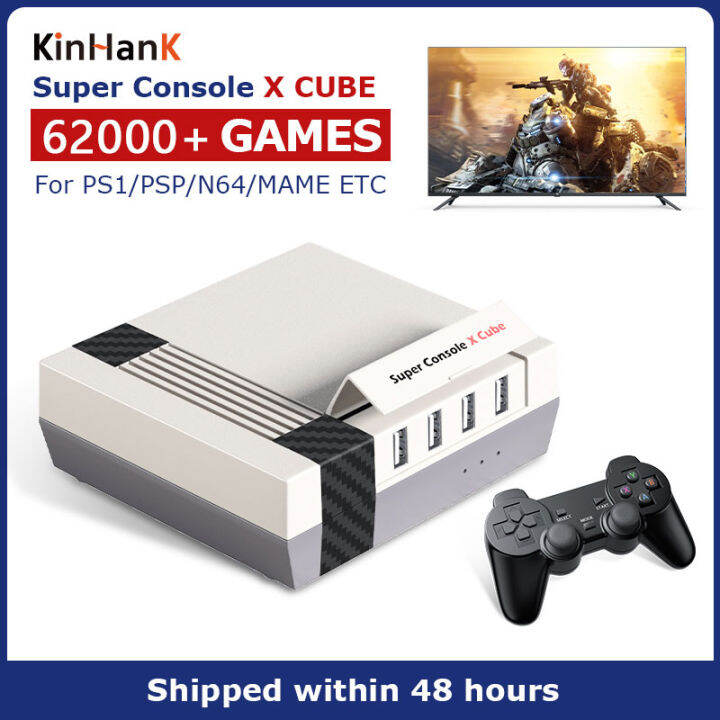 Kinhank Super Console X Cube S Retro Video Game Consoles Hd Output