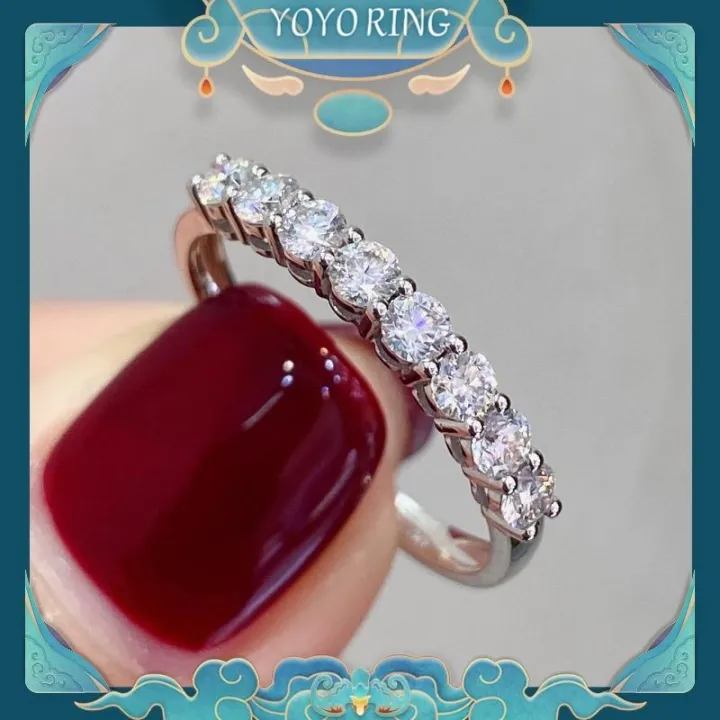 YOYO RING Cincin Couple Titanium Asli Anti Karat Emas Asli 1 Gram Ada