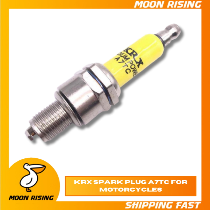 KRX SPARK PLUG A7TC FOR XRM WAVE MIO SMASH SHOGUN RAIDER AND MORE