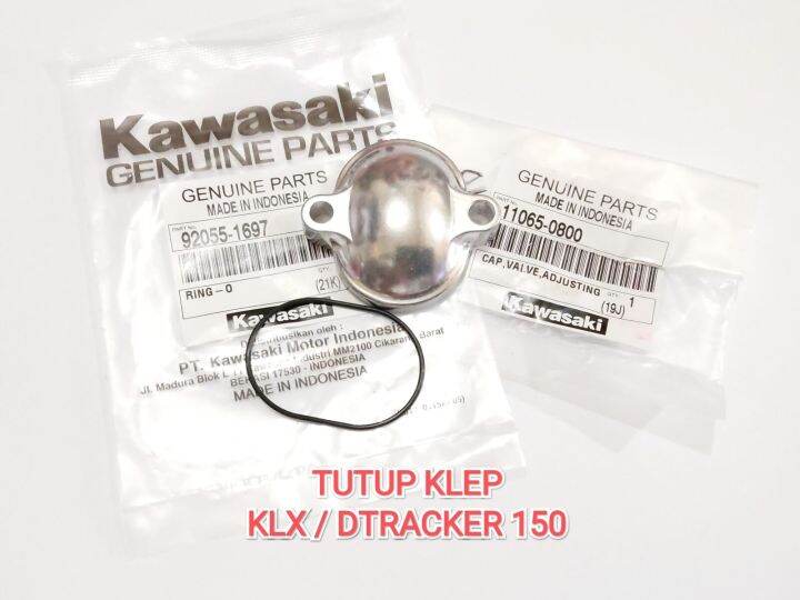 TUTUP KLEP KLX DTRACKER 150 ORIGINAL KOMPLIT ORING Lazada Indonesia