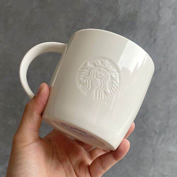 Startbuck Official Store Starbuck Mug Starbuck Relief Large Capacity