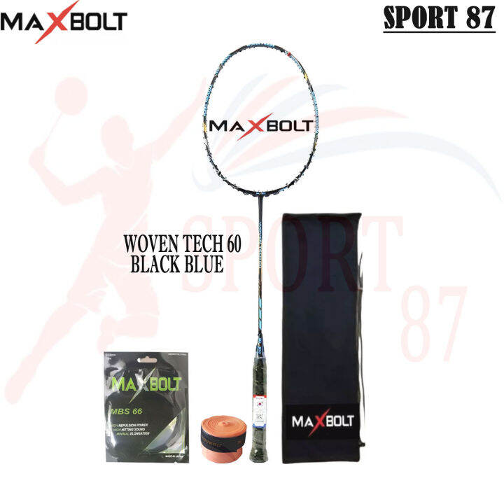 Raket Badminton Maxbolt Woven Tech Bonus Komplit Lazada Indonesia