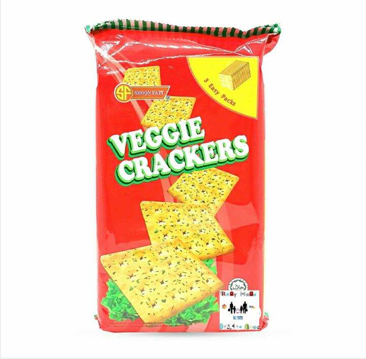 Shoon Fatt Veggie Crackers 360g Lazada PH