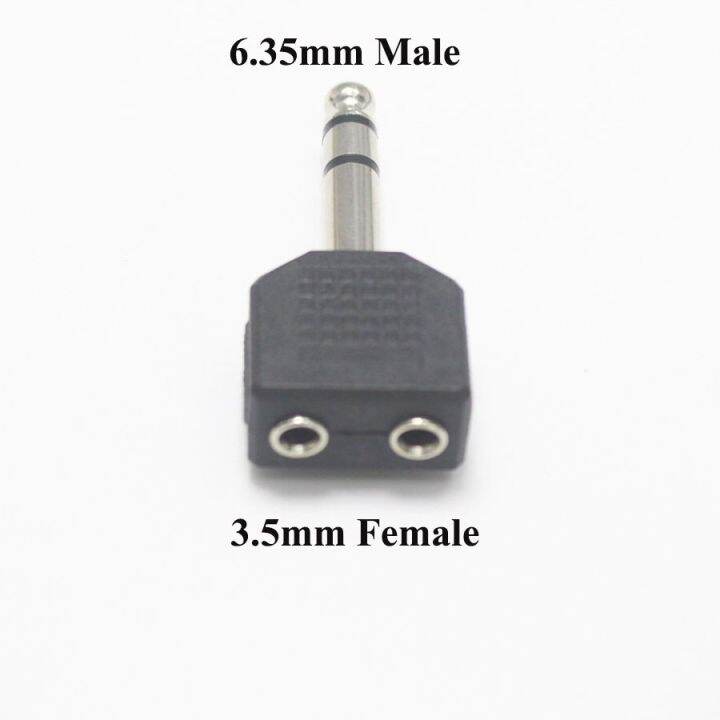 Mono Stereo Audio Jack Plug Adapter Male To Female Mm