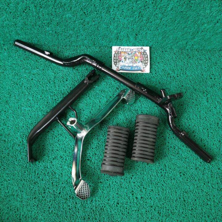 PAKET BESI BARSTEP GL 100 GL 125 CB 100 CB 125 CG KARET STEP DEPAN