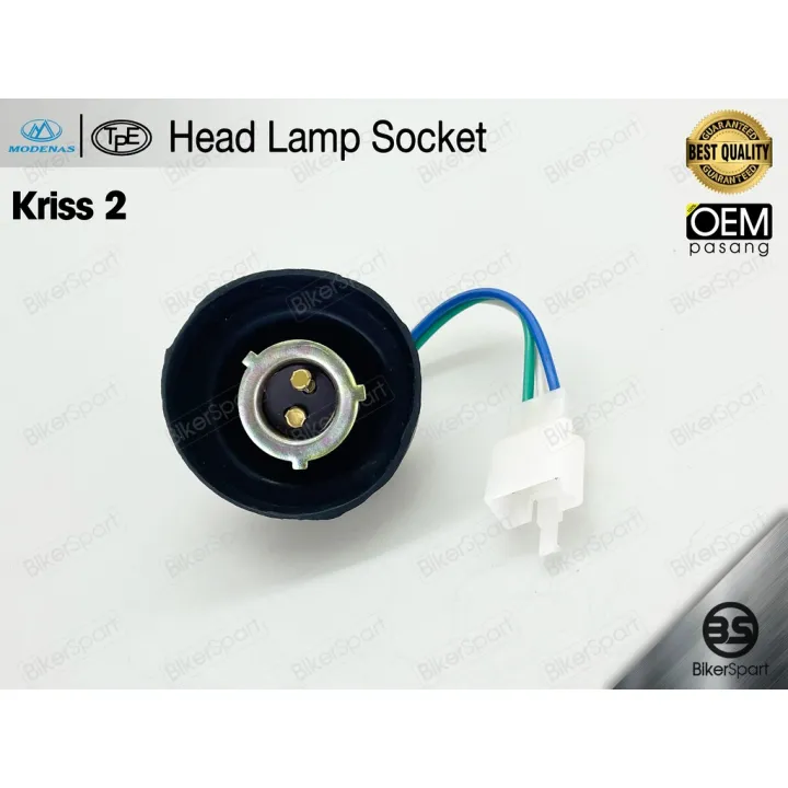 Modenas Kriss 2 Kriss 110 V2 Head Lamp Socket Head Light Socket