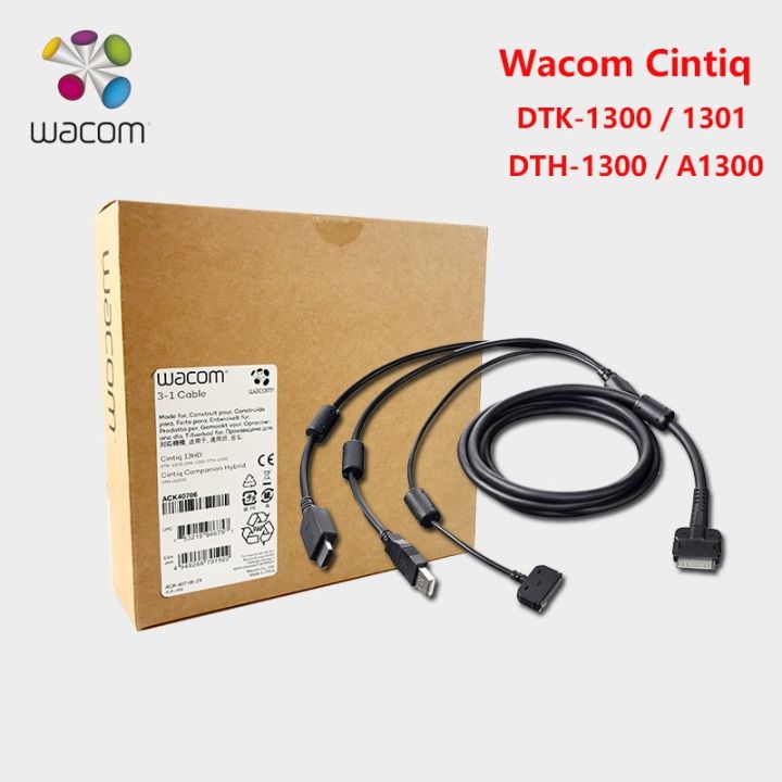 Wacom In Companion Hybrid Cable For Cintiq Hd Dtk Dtk