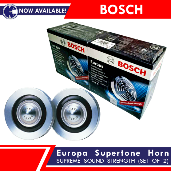 ORIGINAL Bosch Europa Supertone Horn Silver Set Of 2 Lazada PH