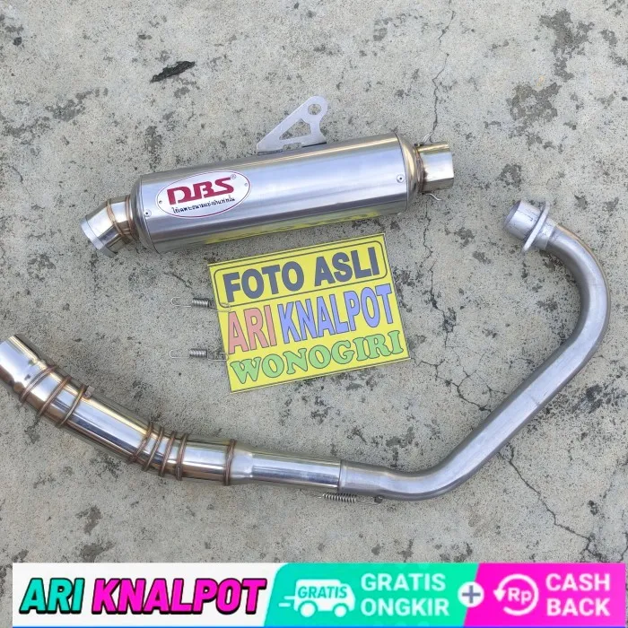 KNALPOT DBS JENONG SATRIA FU KARBU SATRIA INJEKSI GSX SONIC GTR WRX GP