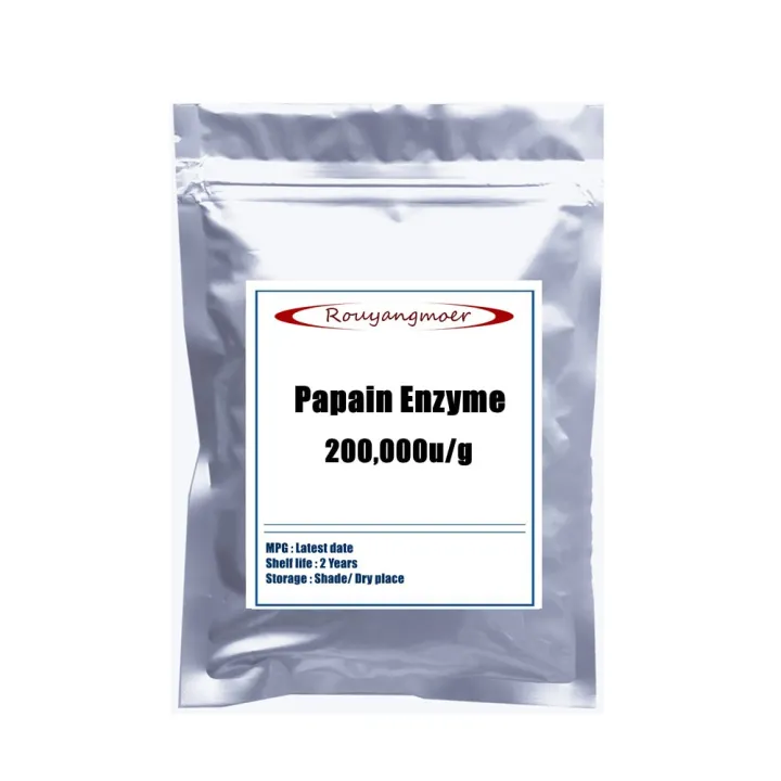 Natural Powder Extract Of Papaya Fruit Papain Enzyme 200 000U G Protein