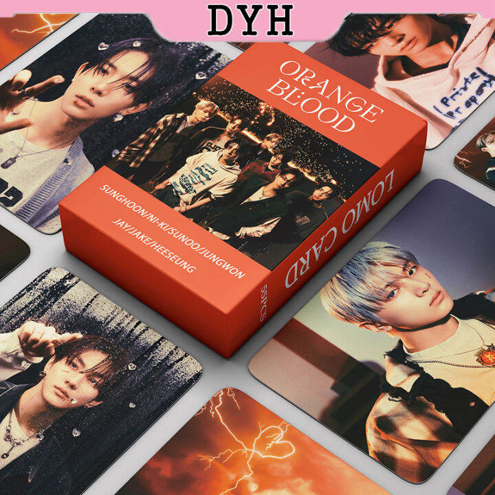 Pcs Box Enhypen Photocards Orange Blood Dark Blood Dimension Answer