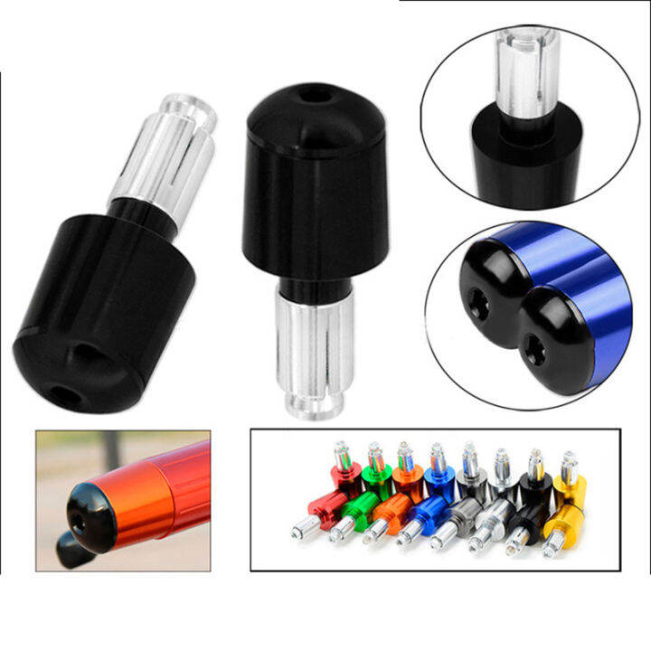 Mm Universal Motorcycle Handle Bar End Handlebar Grips Ends Sliders