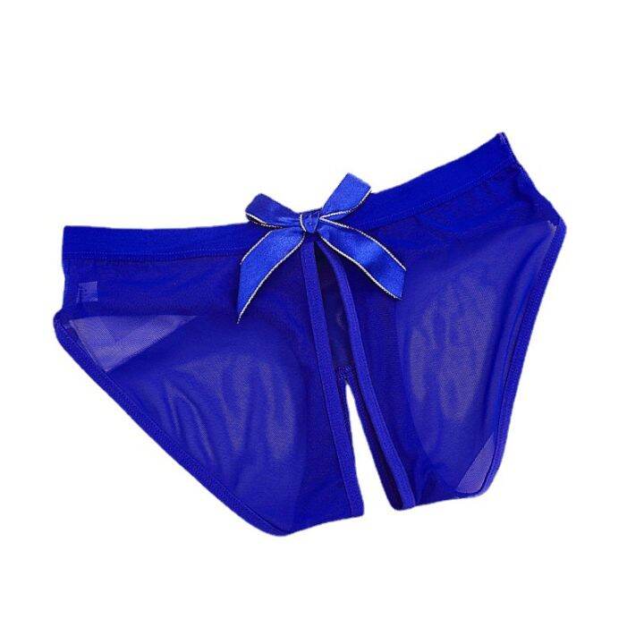 Celana Dalam Wanita Seksi Lingerie Crotchless Tipis G String Sexy Renda