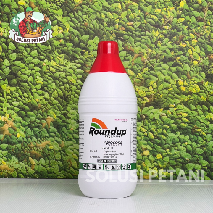 Original Roundup Sl Obat Pembasmi Rumput Liar Gulma Kemasan