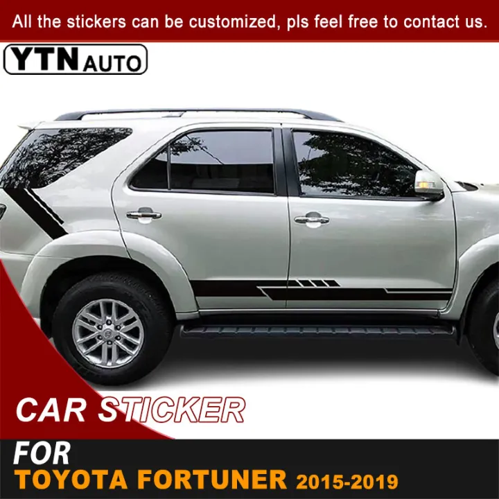 Stiker Cutting Mobil Toyota Fortuner Striping List Minimalis Mobil