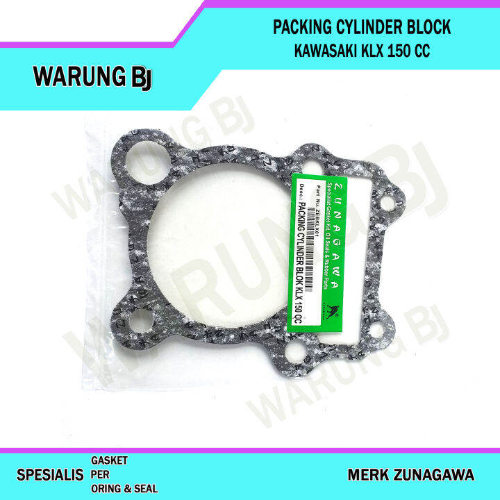 Packing Paking Gasket Perpak Boring Bb Cylinder Block Bawah Kawasaki