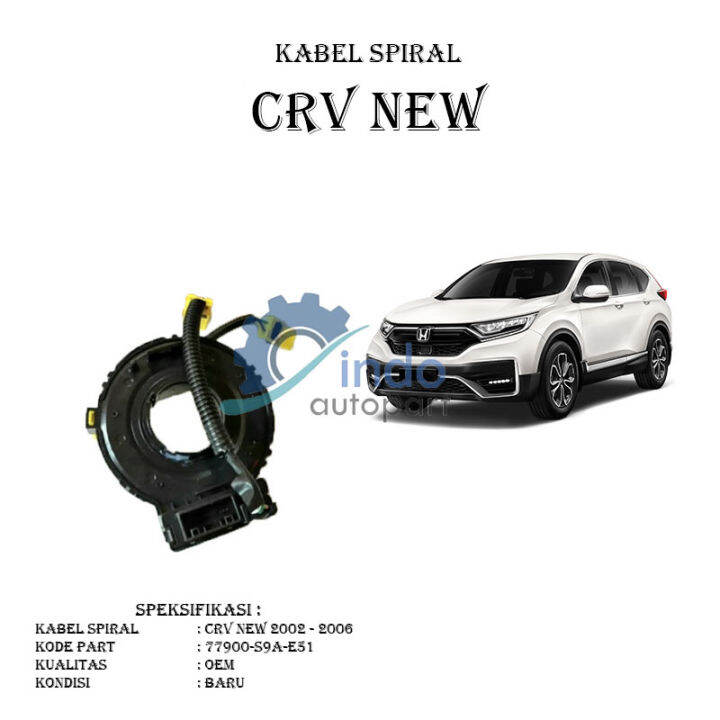 Kabel Spiral Cable Airbag Klakson Honda New CRV 2002 2006 Lazada