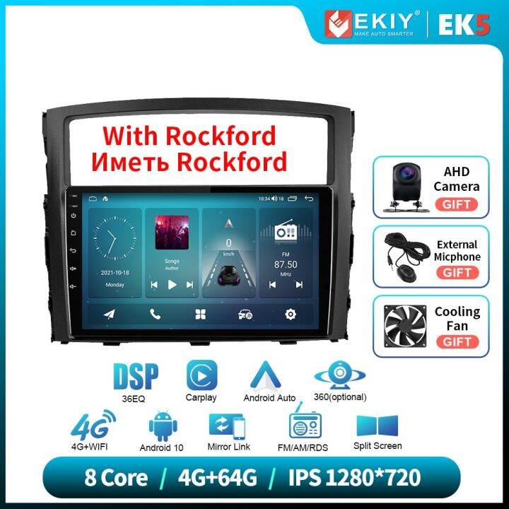 Ekiy Ek Car Radio Android Din For Mitsubishi Pajero V V