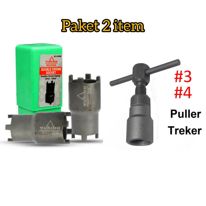 Paket Treker Magnet 3 4 Alat Bengkel Motor Trecker Tracker Puller