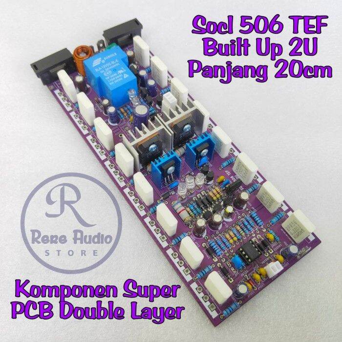 Driver Power Super OCL SOCL 506 TEF Built Up 2U 20 CM PCB Double Layer