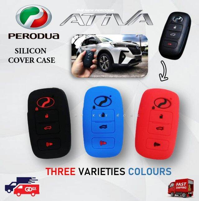 Perodua Ativa Silicone Remote Cover Keyless Lazada