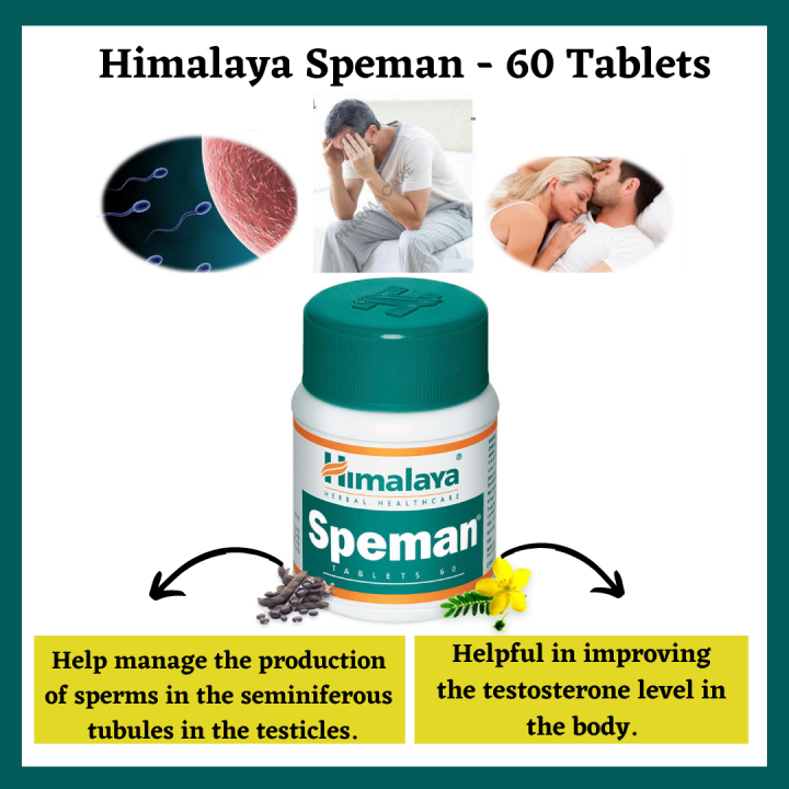 Himalaya Speman 60 Tablets Lazada