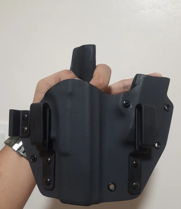 High Quality Bluetac Kydex Iwb Holster With Magazine Pouch Glock