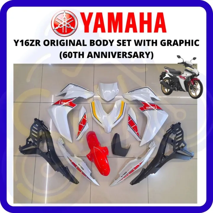 Yamaha Cover Set Body Set Original Motor Y Zr Th Anniversary Cover