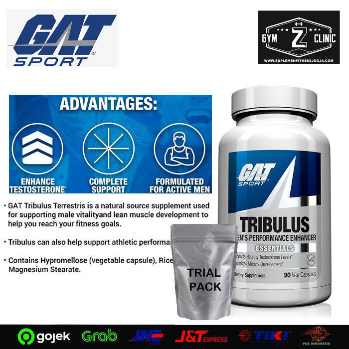 GAT Tribulus Capsules Essentials Trial Pack Lazada Indonesia