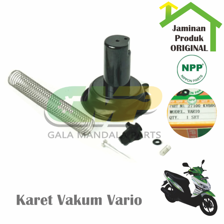 NPP Karet Vakum Karburator Beat Vario Skep Vacum Diafragma Carbu Motor