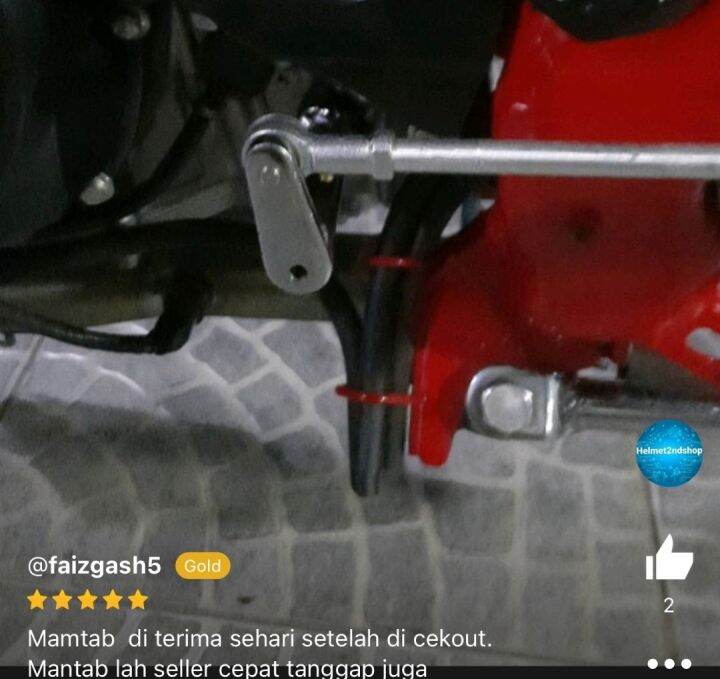 Kutikan Operan Gigi Besi Perseneling Gigi Underbone Dkt Ninja R Rr Ss