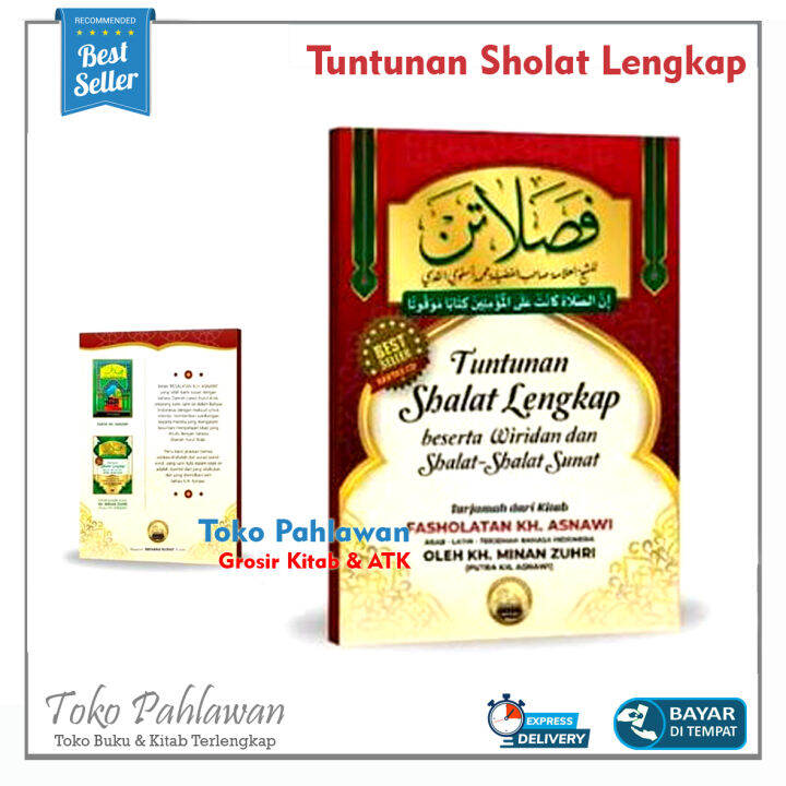 Kitab Fasholatan Tuntunan Sholat Lengkap Buku Tata Cara Praktek Sholat