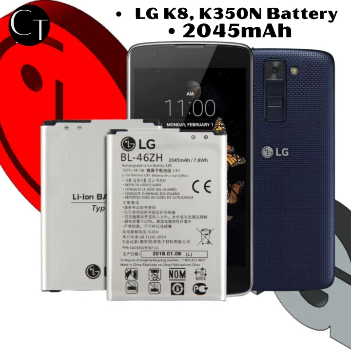 Battery Original Lg K K N Battery Model Bl Zh High Quality