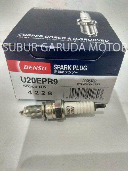 Busi Panjang Denso U27 Epr Isi 10 Pcs Denso U27epr Busi Honda Karisma