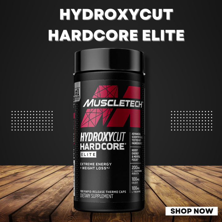 Muscletech Hydroxycut Hardcore Elite Extreme Energy Weight Loss