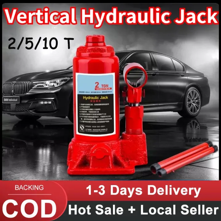 Local DeliveryCar 10 Ton Horizontal Jack Hydraulic Manual Car Tools