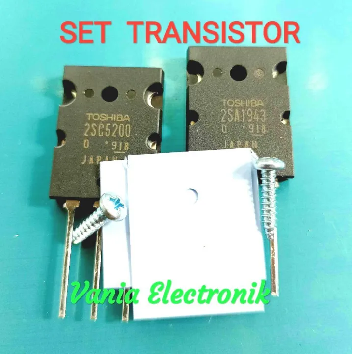 Set Transistor Sa Sc Lot Plus Mika Lazada Indonesia