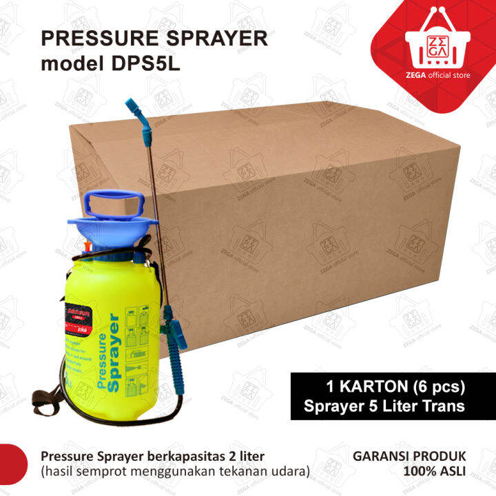 Paket Pressure Sprayer 5 Liter Semprotan Air Kapasitas 5 Liter