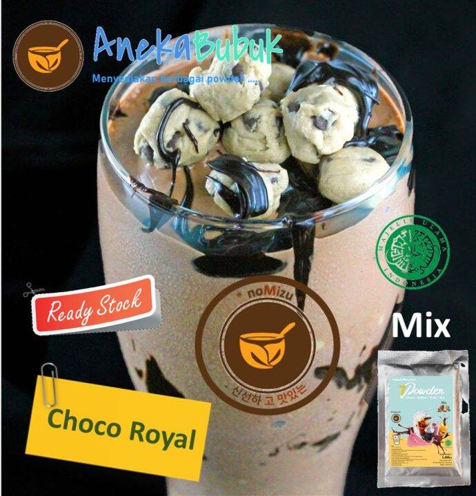 Bubuk Minuman Rasa Choco Royal Mix Kg Serbuk Minuman Choco Royal