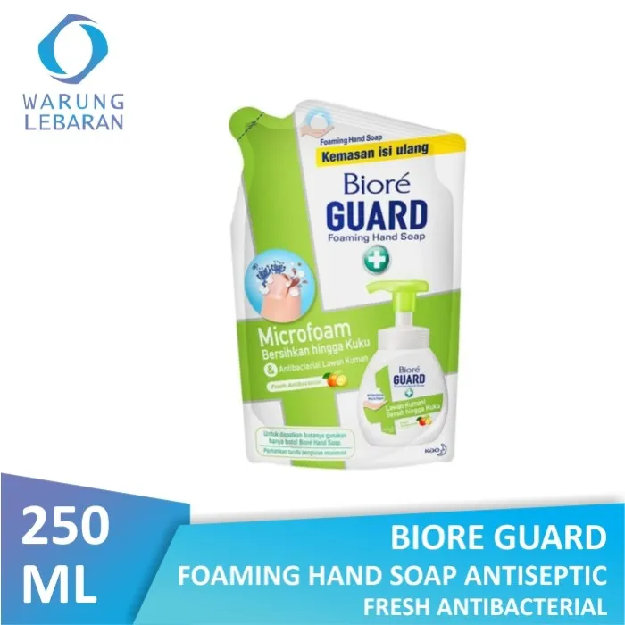 Biore Guard Hand Soap Antiseptic Fresh 250 ML Antibacterial Lazada