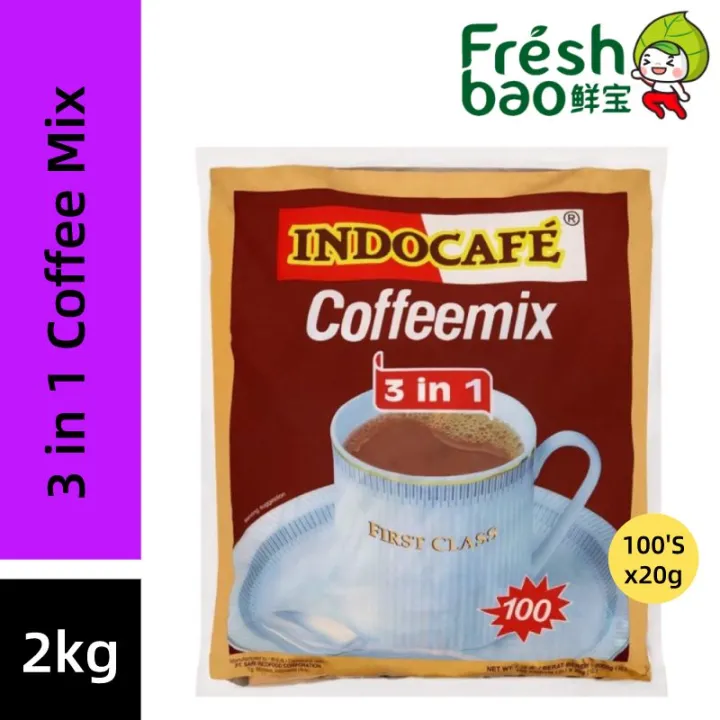 Indocafe Coffee 3 Dalam 1 Kopi Campuran 3 in 1 Coffee Mix 印尼进口3合1咖啡