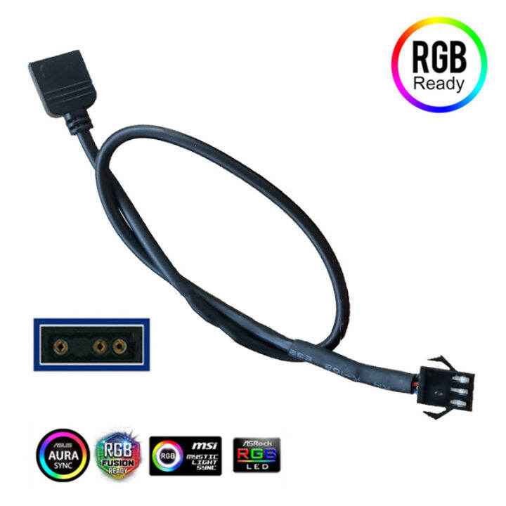 Elector Motherboard Rgb Adapter Conversion Cable V Pin V Pin Led