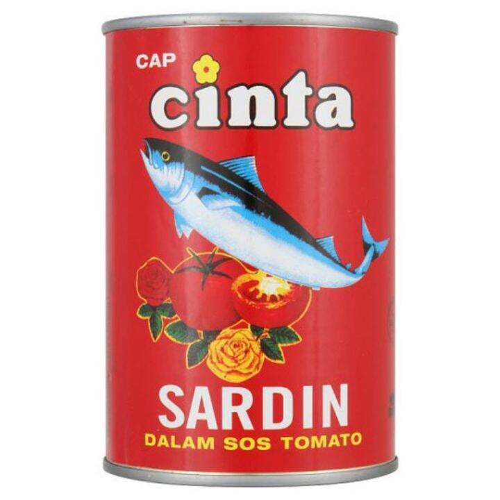 Sardines In Tomato Sauce G Cap Cinta Rex Lazada